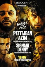 Poster for Franck Petitjean vs. Adam Azim
