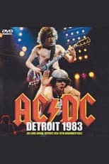 Poster for AC/DC  Joe Louis Arena Detroit USA November 18 1983