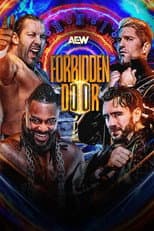 Poster for AEW x NJPW x CMLL x Stardom Present Forbidden Door 2026
