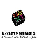 Poster for NeXtstep Release 3: A Demonstration with Steve Jobs
