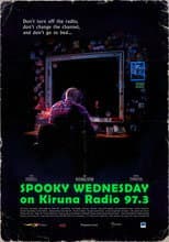 Poster for Spooky Wednesday on Kiruna Radio 97.3