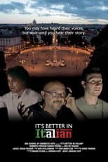 Poster for It's Better in Italian