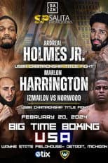 Poster for Ardreal Holmes Jr vs. Marlon Harrington
