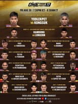Poster for ONE Friday Fights 77: Yodlekpet vs. Kongsuk