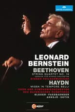 Poster for Leonard Bernstein Conducts Beethoven String Quartet No. 16 & Haydn Missa in Tempore Belli