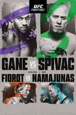 Poster for UFC Fight Night 226: Gane vs. Spivak