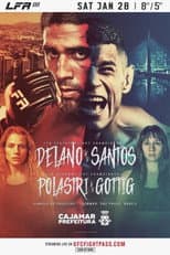 Poster for LFA 151: Delano vs. Santos
