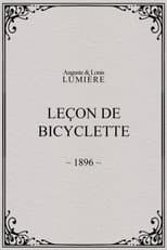 Poster for Leçon de bicyclette