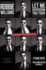 Poster for Robbie Williams live at Bucarest