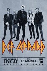 Poster for Def Leppard: One Night Only - Live At The Leadmill