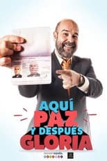 Poster for Aquí Paz y después Gloria