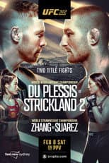 Poster for UFC 312: Du Plessis vs. Strickland 2