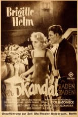 Poster for Scandal in Baden-Baden