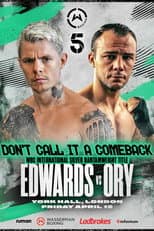 Poster for Charlie Edwards vs. Georges Ory
