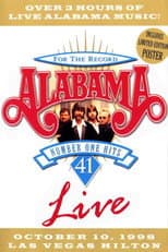 Poster for Alabama: 41 Number One Hits Live