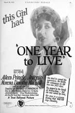 Poster for One Year to Live