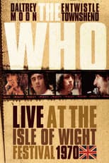 Poster for The Who:  Live at the Isle of Wight Festival 1970