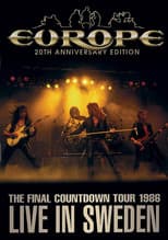 Poster for Europe: The Final Countdown Tour 1986: Live in Sweden – 20th Anniversary Edition