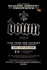 Poster for Down Presents: Quarter Century Throwdown Livestream