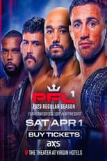 Poster for PFL 2023 #1: Regular Season - Loughnane vs. Moraes