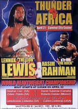 Poster for Lennox Lewis vs. Hasim Rahman