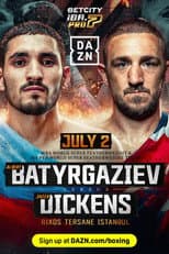 Poster for Albert Batyrgaziev vs. James Dickens
