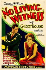 Poster for No Living Witness