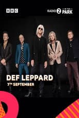 Poster for Def Leppard Radio 2 in the Park 2025