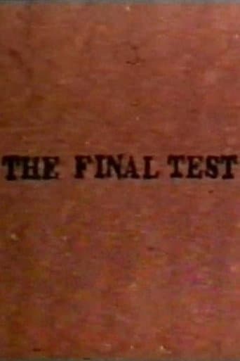 Poster for The Final Test