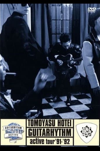 Poster for Tomoyasu Hotei - GUITARHYTHM active tour '91-'92
