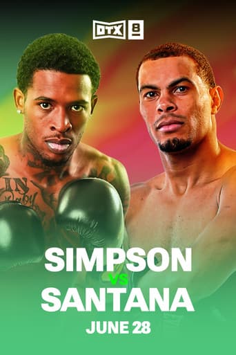 Poster for Lorenzo Simpson vs. Raiko Santana