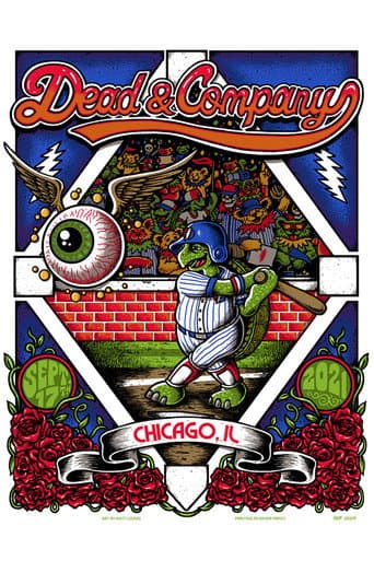 Poster for Dead & Company: 2021-09-17 Wrigley Field, Chicago, IL