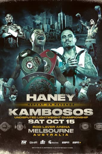 Poster for Devin Haney vs. George Kambosos Jr. II