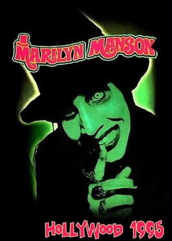 Poster for Marilyn Manson - Hollywood 1995