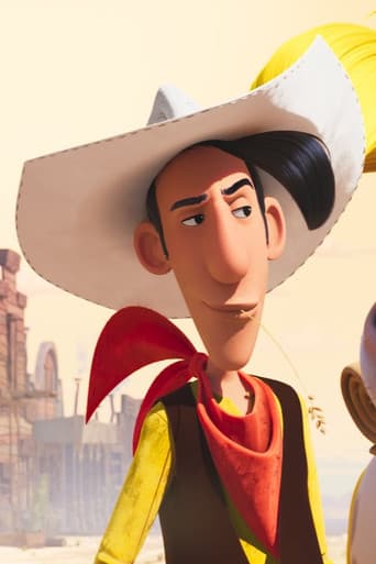 Poster for Lucky Luke in Welcome to Fanga Town