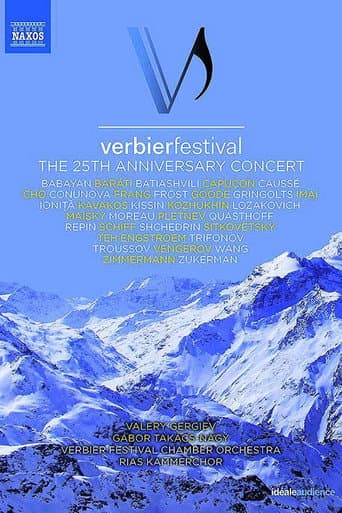Poster for Verbier Festival – The 25th Anniversary Concert