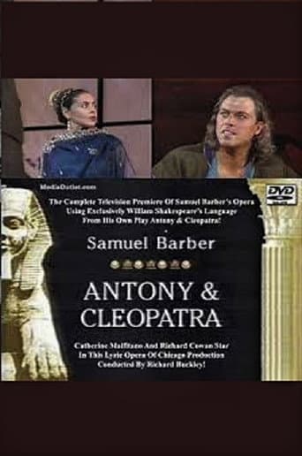 Poster for Antony & Cleopatra - Lyric Opera of Chicago