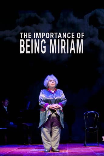 Poster for The Importance of Being Miriam
