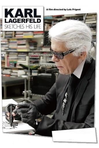 Poster for Karl Lagerfeld Sketches His Life