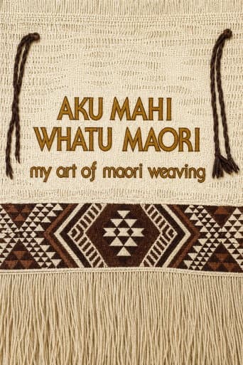 Poster for My Art of Maori Weaving