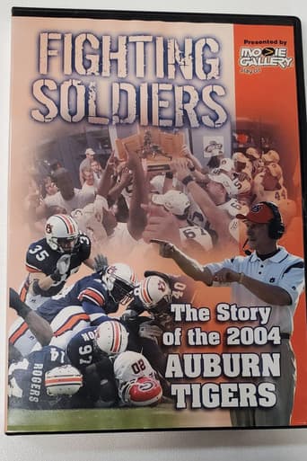 Poster for Fighting Soldiers: The Story of the 2004 Auburn Tigers