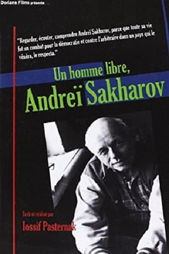 Poster for Un homme libre, Andreï Sakharov
