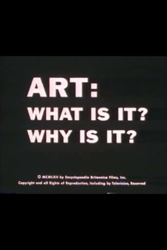 Poster for Art, what is it? Why is it?