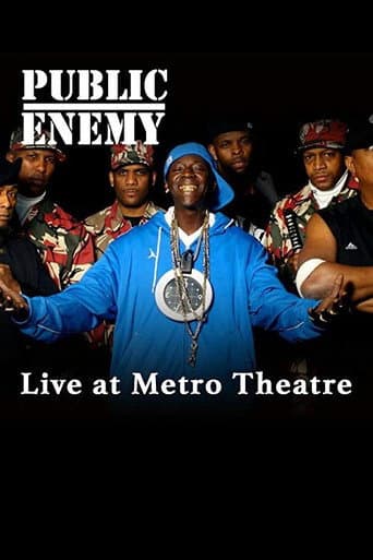 Poster for Public Enemy Live at the Metro Theatre