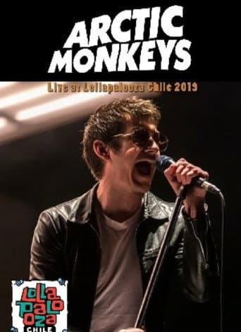Poster for Arctic Monkeys Live Lollapalooza Chile