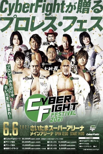 Poster for CyberFight Festival 2021