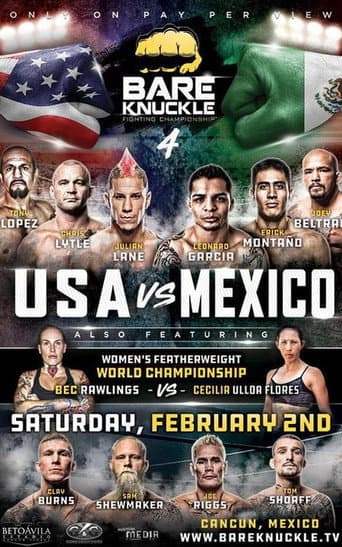 Poster for Bare Knuckle Fighting Championship 4