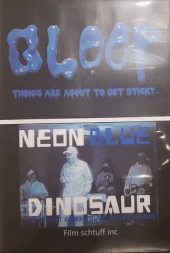 Poster for Neon Blue Dinosaur