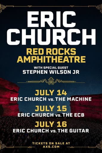 Poster for Eric Church vs. The Machine (Live at Red Rocks Amphitheatre) 7-14-2025