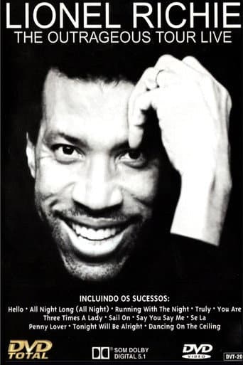 Poster for Lionel Richie: The Outrageous Tour Live